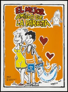 Safe-sex and AIDS prevention advert from Cuba, izvor: WIkimedia.org