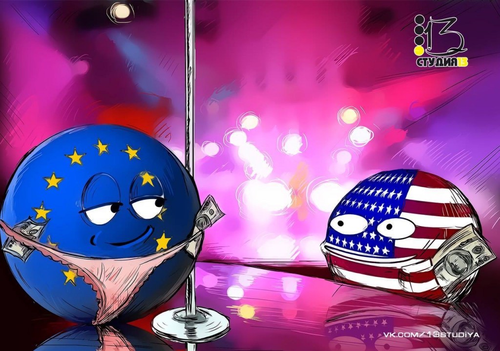 Slika dana: Slika govori više od hiljadu reči… o odnosu EU i SAD