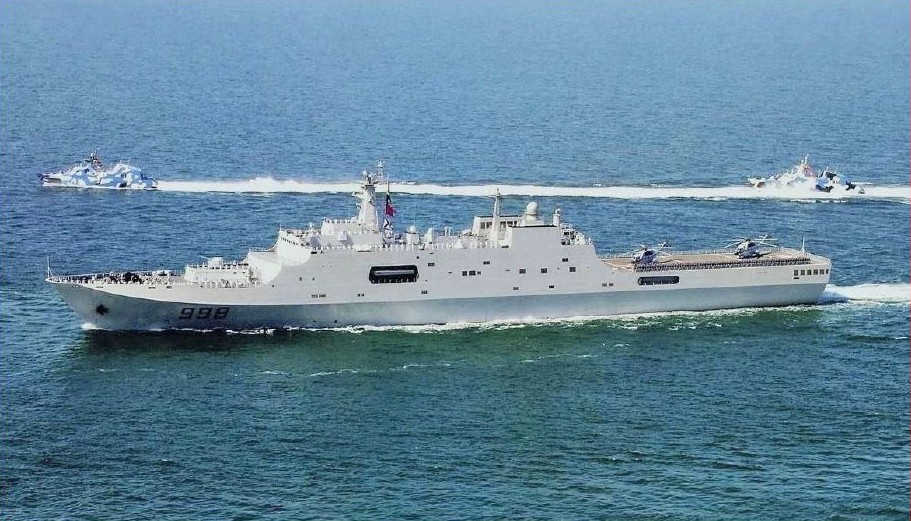 Kineski bojni brod na putu za Siriju