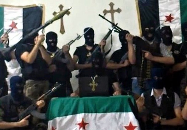 Hrišćani koji se bore na strani sirijske opozicije (Video)