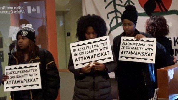 Afrokanađani okupirali kancelariju vlade u znak solidarnosti sa Indijancima