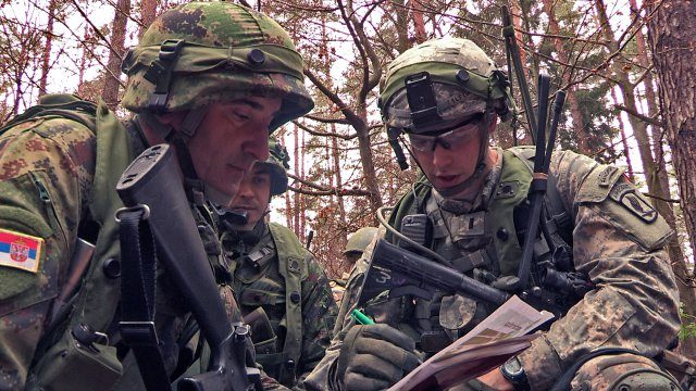 Vojska Srbije opet na vojnoj vežbi NATO-a!