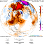 Temperature na Arktiku za čitavih 20’C više od uobičajenih!