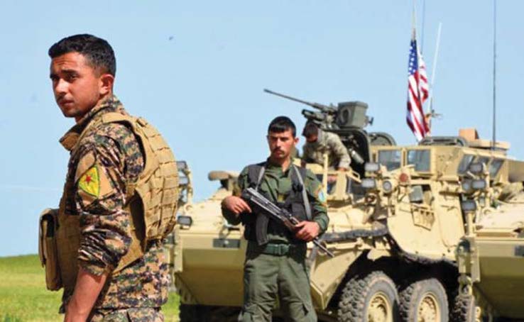 Vojska SAD patrolira kurdskim gradom radi zaustavljanja turske invazije