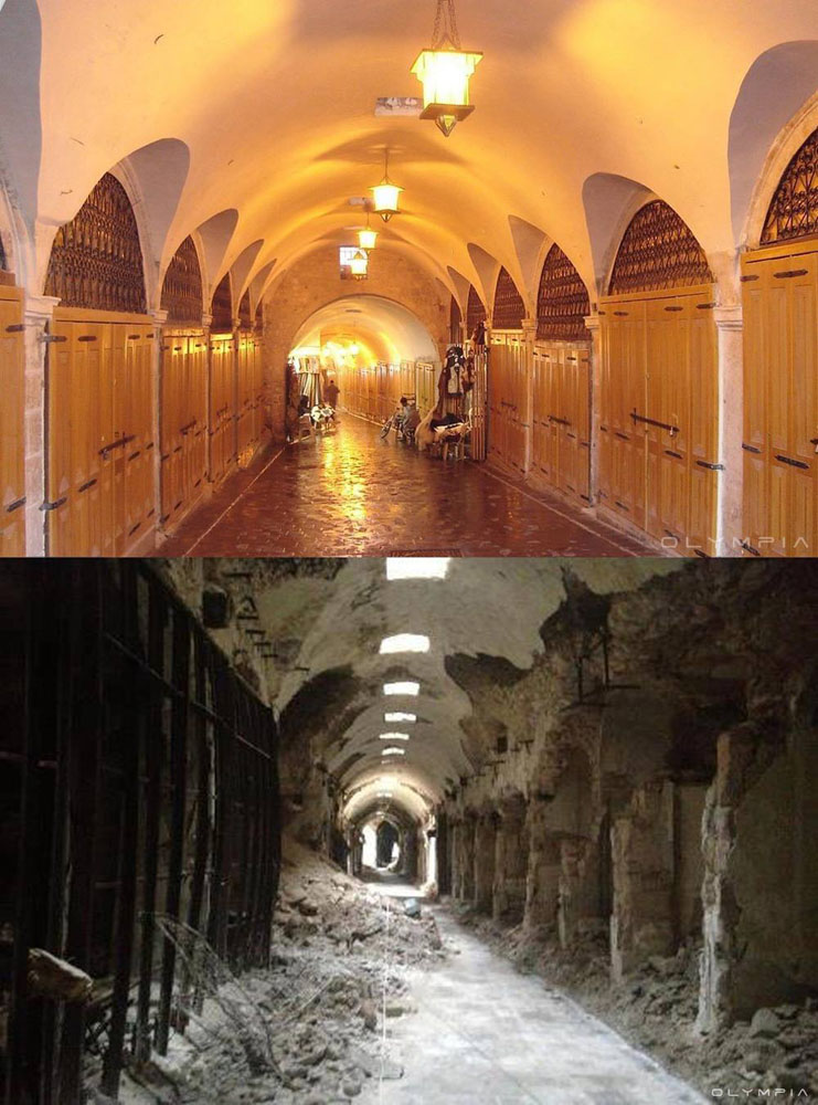 Slike Sirije pre i posle rata
