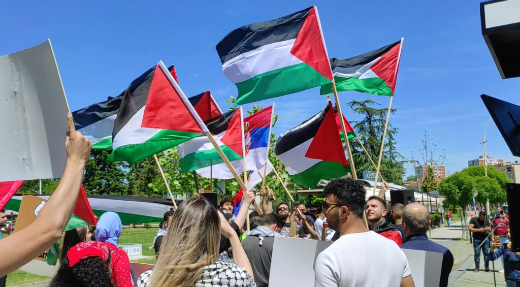 Skup podrške palestinskom narodu u Kragujevcu! (Video)
