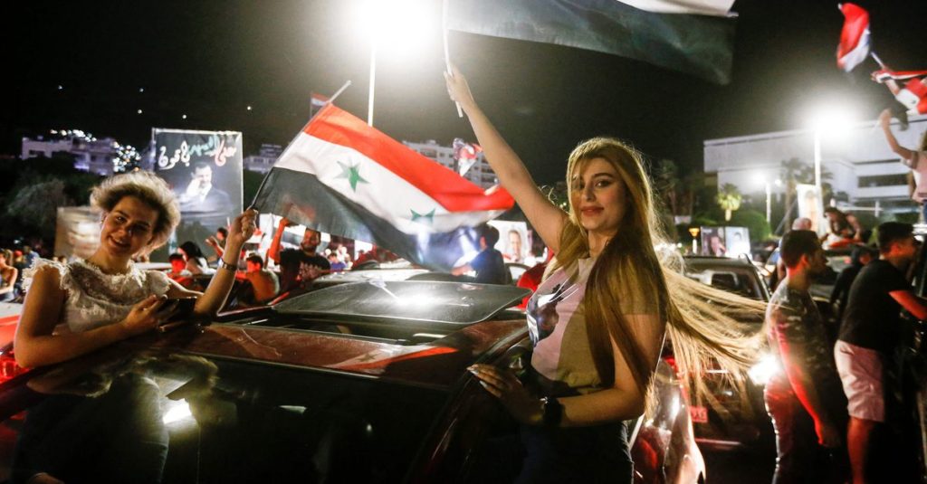 Asad osvojio 4. mandat na izborima u Siriji, slavlje širom zemlje