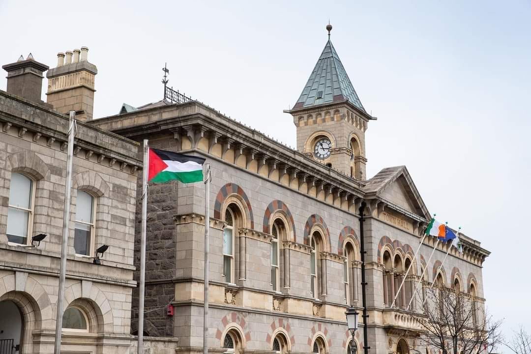 Slika dana: Palestinska zastava se vijori u Irskoj