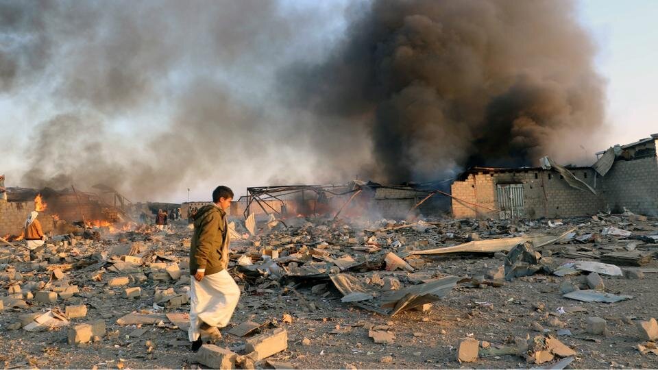 U bombardovanju Jemena ubijeno najmanje 70 civila