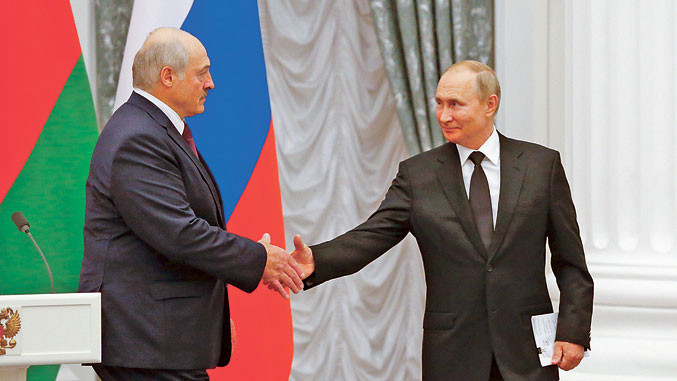 Lukašenko: Zapad je gurnuo Ukrajinu u rat