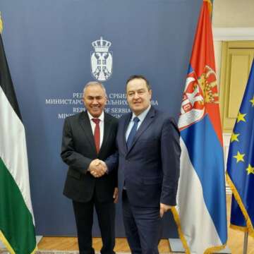 Srbija ceni podršku Palestine oko pitanja Kosova
