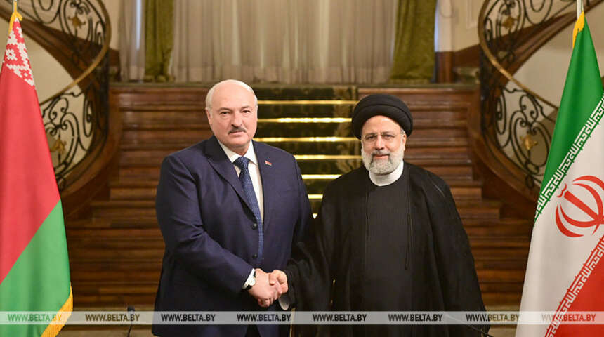 Lukašenko u poseti Iranu