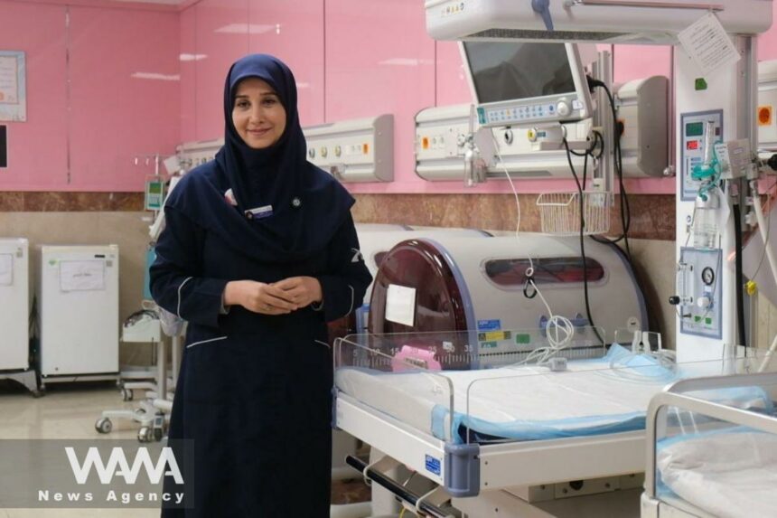 WANA_NedaSalimi Iranska medicinska sestra spasila život troje novorođenčadi